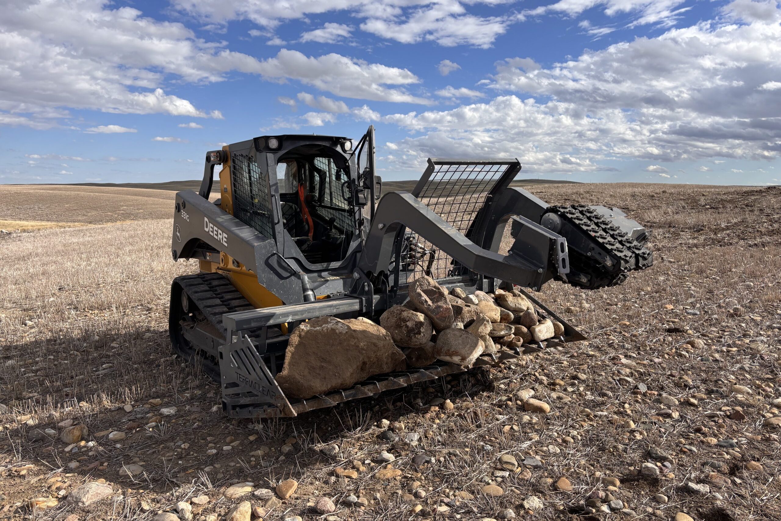 TerraClear TC100 rock picker